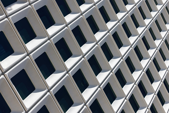 abstract office building